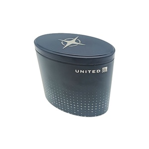 OEM all'ingrosso goffratura scatola ovale latta di imballaggio in metallo può - Product Image 1