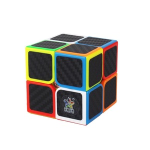 Cubo de Rubik Yuxin de Fibra de Carbono 2x2 con Pegatinas Esmeriladas para Principiantes, Juguetes para el Aula - Product Image 2