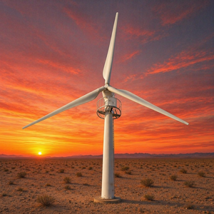 Generadores para Exteriores, Suministro para Proyectos Complementarios de Ingeniería, Eólico de Eje Horizontal de 100kW, Diámetro de Rotor de 19m, Altura de 30m - Product Image 2