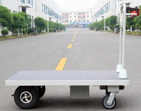 Chariot à plateforme électrique pliable avec grandes roues, camion à main à moteur, pouces