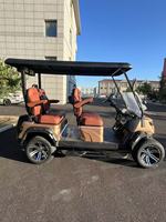 Voiturette de golf électrique BETETEK à batterie au lithium pour le transport interne communautaire sur routes non publiques DOT CE EEC