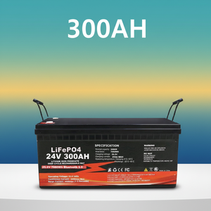 Vollständiges 24V-Sortiment |   50Ah bis 300Ah LiFePO4 Lithium-Batterie, Grade-A-Zellen, integriertes Bluetooth-BMS für Marine, Trolling-Motor, Off-Grid-Anwendungen - Product Image 1
