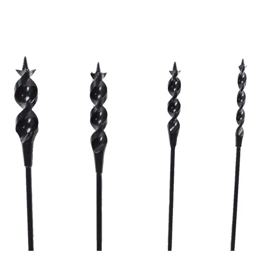 Extra Long Flexible Auger Screw Point Wood Cable Installer Drill Bit for Wire Cable Installation