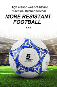 Balón de fútbol Deportivo, logo personalizado, tamaño 5, buena calidad, venta al por mayor - Product Image 4