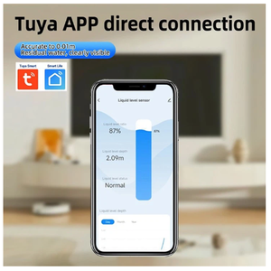 Sensor de Nivel de Líquido Industrial IP67 Tuya IoT, Monitor de Tanque de Agua y Aceite Inalámbrico WiFi sin Contacto para Aplicaciones en Tanques de Almacenamiento Interiores y Exteriores - Product Image 6
