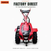 Nouveau modèle 2026 Mini-cultivateur diesel à raccordement direct 5HP 6HP 7HP Démarrage électrique Haute productivité et sécurité Utilisation agricole