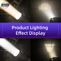 Projecteur LED COB 230W à angle fixe CRI95 silencieux sans ventilateur DMX RDM pour théâtre, studio et scène