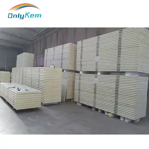 Wall And Roof Foam Insulation Pu Sandwich Panel