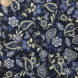Newest Cashew Flower Design Japan Cheap Price High Quality Cotton <strong>Fabric</strong> for <strong>Child</strong> Girl Clothing Home Textile Women Dress