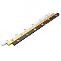 Arcllux 15MM Mini éclairage encastré sur rail LED Corps en aluminium Grille magnétique pour bureau Utilisation intérieure Entrée 48V certifiée CE ROHS