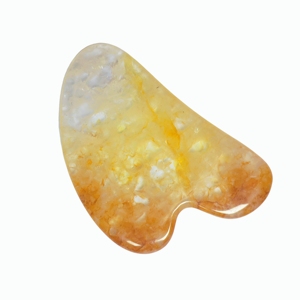 Gua Sha en Quartz de Feu 100% Pierre Naturelle pour Lifting Facial - Product Image 3