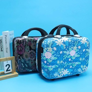 Petit étui à cosmétiques à coque dure de 14 pouces, bagage à main de voyage Portable, <span class=keywords><strong>valise</strong></span> de maquillage - Product Image 3