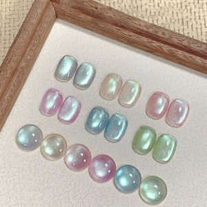 AILANUO 16-color Green Fairyland Cat Eye <b>Gel</b> <b>Nails</b> <b>UV</b> Magnetic Cat Eye TPO HEMA-Free OEM/ODM Product - Product Image 2