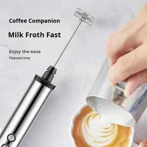 Batidor eléctrico de mano para espumar leche, café, latte, matcha, chocolate, batidos de proteína y preparar bebidas cremosas a diario. - Product Image 3