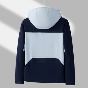 Veste personnalisée avec logo, imperméable, trois-en-un, pour femme et homme, veste rembourrée de loisirs, coupe-vent, pour la randonnée, confortable et populaire. - Product Image 4