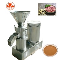 Moulin colloïde automatique, prix d'usine, pâte de beurre de cacahuètes, date, confiture, machine, ligne de production sésame tahini