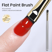 Stylo de colle à ongles pour photothérapie, pinceau UV pour gel, pinceau de peinture pour nail art acrylique, outil professionnel de manucure