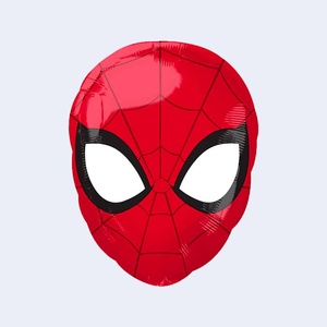 Ballon en feuille d'aluminium Spiderman Party Love 30x43cm, décoration de fête métallique pour anniversaire d'enfants - Product Image 1