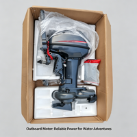 Motor fueraborda eléctrico, motor para embarcaciones de pesca de 40 HP equivalentes, motor marino refrigerado por agua para agua dulce y salada