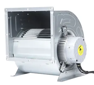 9-7-250W AHU HVAC Application Dual Inlet Centrifugal Fan 5000 Cfm Industrial Ventilation Centrifugal Fan Large Air Flow Plug Fan