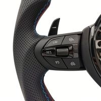 Volant sport en cuir manuel et automatique pour BMW F10 F11 F15 F16 F20 F30 F31 F32 F36 E70 E71 E84 E87 E90 M3 M4 G30