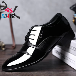 Nuevos Zapatos Formales de Negocios para Hombre con Cordones de PU, Estilo Coreano, Talla Grande, Punta Puntiaguda, Casuales, Transpirables, Duraderos, con Entresuela de EVA/PVC - Product Image 1