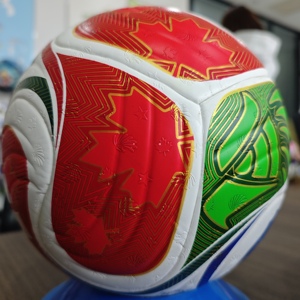 Balón de Fútbol Personalizado de Alta Gama 2026, Talla 5, en Cuero PU para Adultos, con Costuras de Goma, Modelo Interior/Exterior - Product Image 1