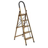 Chaise à échelle pliable EN acier inoxydable, Portable, 4 étapes pour le nettoyage des vitres, nouvelle collection EN 131