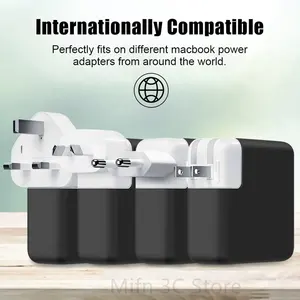 Funda de silicona para ordenador portátil, funda de silicona para MacBook 96 87 85 67 61 60 35 30 29W, para <span class=keywords><strong>Mac</strong></span> Book <span class=keywords><strong>Pro</strong></span> 16 15 14 13 pulgadas <span class=keywords><strong>2021</strong></span> 2020 2019 - Product Image 6