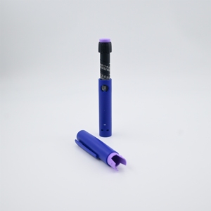 Stylo injecteur jetable KS D3 60UI de 3 ml avec corps et capuchon en plastique et bouchon en caoutchouc, emballage personnalisable avec logo - Product Image 5