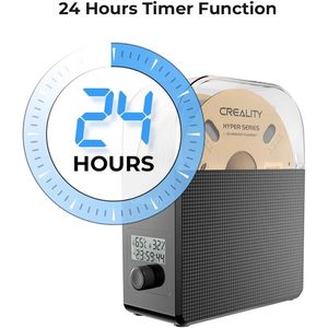 Boîte de séchage de filament Creality Pro avec chauffage à 360 degrés et ventilateur, rangement anti-poussière et anti-humidité pour bobines d'imprimante 3D - Product Image 3
