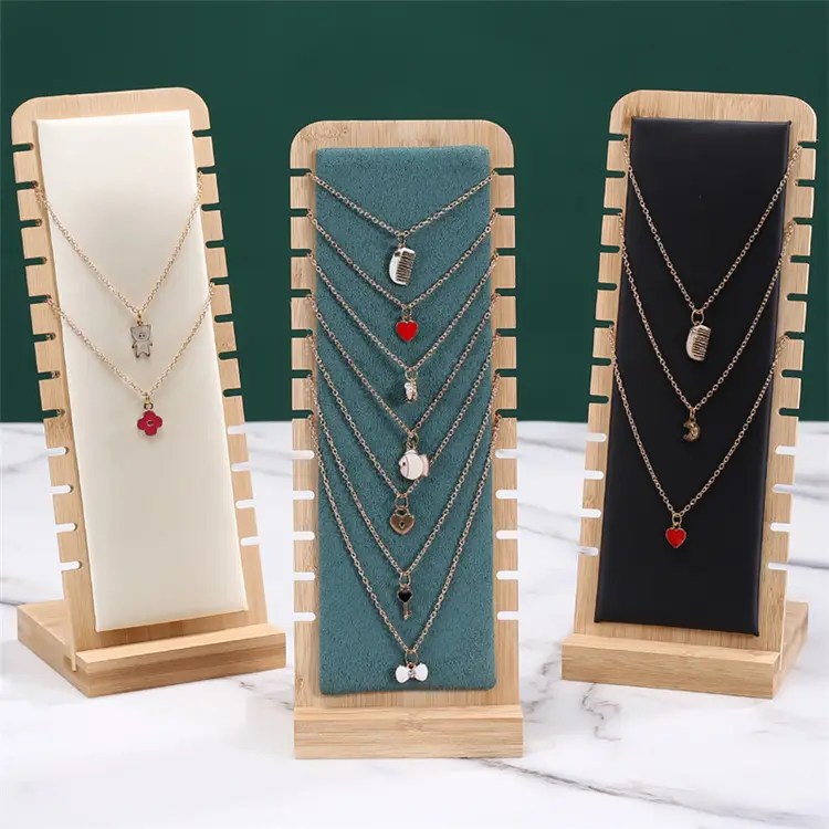 Creative New Window Props Display Bracket Custom Wooden Jewelry Display Stand