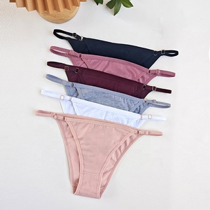 <span class=keywords><strong>Perizoma</strong></span> da <span class=keywords><strong>donna</strong></span> in cotone regolabile e confortevole, stile europeo-americano, ultra <span class=keywords><strong>mini</strong></span>, per uso quotidiano, slip brasiliani sexy - Product Image 2