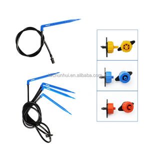 Lot de 4 goutteurs à pointe d'arc réglables en plastique (Drip Arrow) pour kit d'irrigation goutte à goutte dans les jardins, serres et pots - Product Image 2