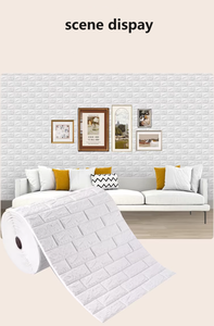 Papier peint auto-adhésif 3D en relief en gros - <span class=keywords><strong>Stickers</strong></span> muraux imperméables et résistants à l'humidité en stock - Prix d'usine - Product Image 4