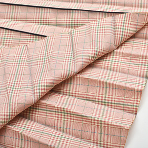 Nouvelle mode impression motif Ripstop Style coupe pièce polyester plissé tissu tissé en mousseline de soie pour robe et rembourrage - Product Image 2