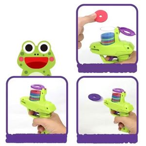Mini Lanzador de Discos Voladores Deportivos para Múltiples Personas al Aire Libre, Pistola de Balas Blandas de Zanahoria, Juguete de Batalla de Espuma EVA Segura para Mayores de 3 Años - Product Image 4