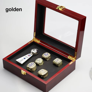 Anillo de Campeonato de Fútbol Americano NFL Personalizado para Jóvenes, Estilo Clásico, de Aleación con Piedra Natural, Pulido, de los Dallas Cowboys - Product Image 2
