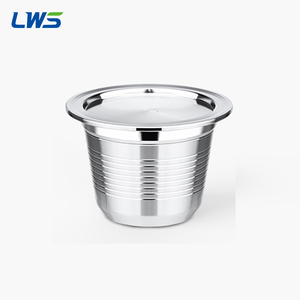 แคปซูลกาแฟเอสเปรสโซแบบนำกลับมาใช้ใหม่ได้ทำจากโลหะใหม่สำหรับ xiaomi/scishare Machine สำหรับ Nespresso icafilas - Product Image 1