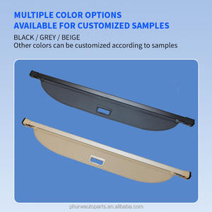 PHURW Parcel Shelf Impermeable Cubierta de carga de maletero retráctil de alta calidad para HONDA <span class=keywords><strong>Pilot</strong></span> 2023 + Cubierta de carga SUV Suministro de fábrica - Product Image 5