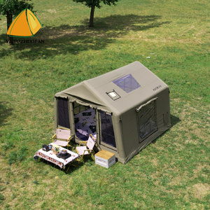 Carpa Inflable para Acampar al Aire Libre, Refugio Impermeable de Oxford, Carpa de Aire de Montaje Rápido para Casa de Campaña o Vacaciones con Precio al por Mayor - Product Image 3
