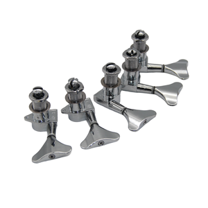 Sliver <span class=keywords><strong>5</strong></span> piezas Diecast Electric Bass Machine Heads Keys Tuners Set Bass Guitar Tuning Pegs - Product Image 6