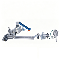 Granulateur de granulés de plastique rigide PE PP en ligne SJ160/150