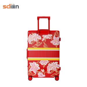 <span class=keywords><strong>Valise</strong></span> PC MAYERTRIP à motif floral graffiti, rose, <span class=keywords><strong>lys</strong></span>, camélia, peinte à la main, bagage de voyage personnalisé, <span class=keywords><strong>valise</strong></span> à roulettes personnalisée, bagage à main - Product Image 5