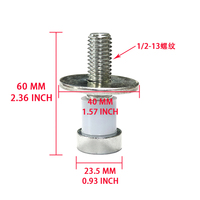 Loquet de porte en acier amélioré 38420, remplacement direct OE 9601750, goupille de verrouillage de porte avec douille en plastique, accessoires de réparation de porte