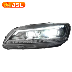 Faro Anteriore JSL Car Styling per <span class=keywords><strong>Passat</strong></span> <span class=keywords><strong>B7</strong></span>, Fanale a LED con Lente Proiettore per <span class=keywords><strong>Passat</strong></span> Versione USA 2011-2015, Accessori Automobilistici DRL Anteriore - Product Image 4