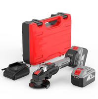Meuleuse d'angle industrielle mini portable sans fil à batterie 115/125 mm avec disque de meulage pour le polissage – Offre Spéciale