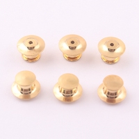 Attaches de sécurité en laiton pour broches et épingles – Aucun outil requis pour les accessoires de bijoux et de revers