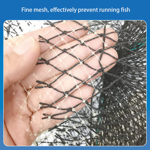 Trampa para Crabing, trampa de peces, jaula de plástico, alambre recubierto, langosta - Product Image 5