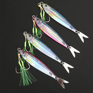 Guosong New 40g60g80g Slow Sinking thon jigs <span class=keywords><strong>kreg</strong></span> jig slow jigging lueur leurre - Product Image 4
